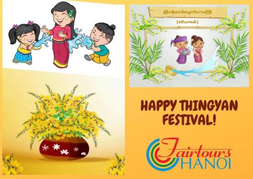 Thingyan Water Festival in Myanmar 2020