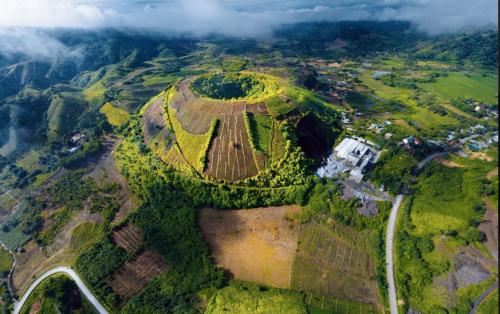 Bang Mo Volcano - where keeps the imprints of the Earth