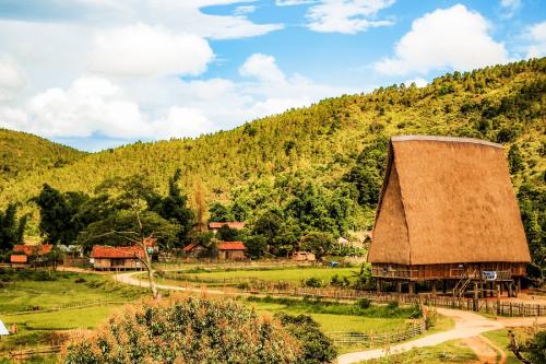 Kon Pring, a peaceful village in the Central Highlands